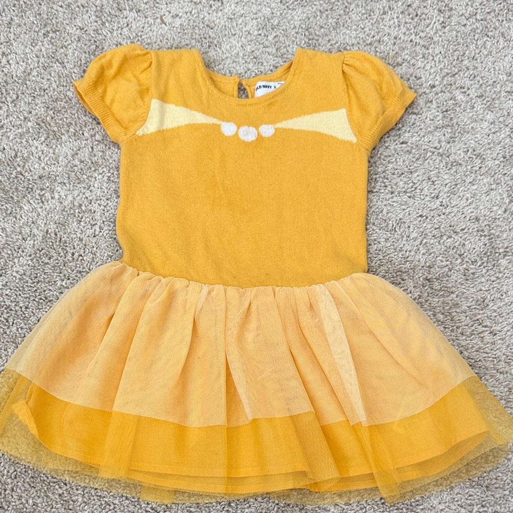 Yellow Tulle Skirt Costume Dress - Kids